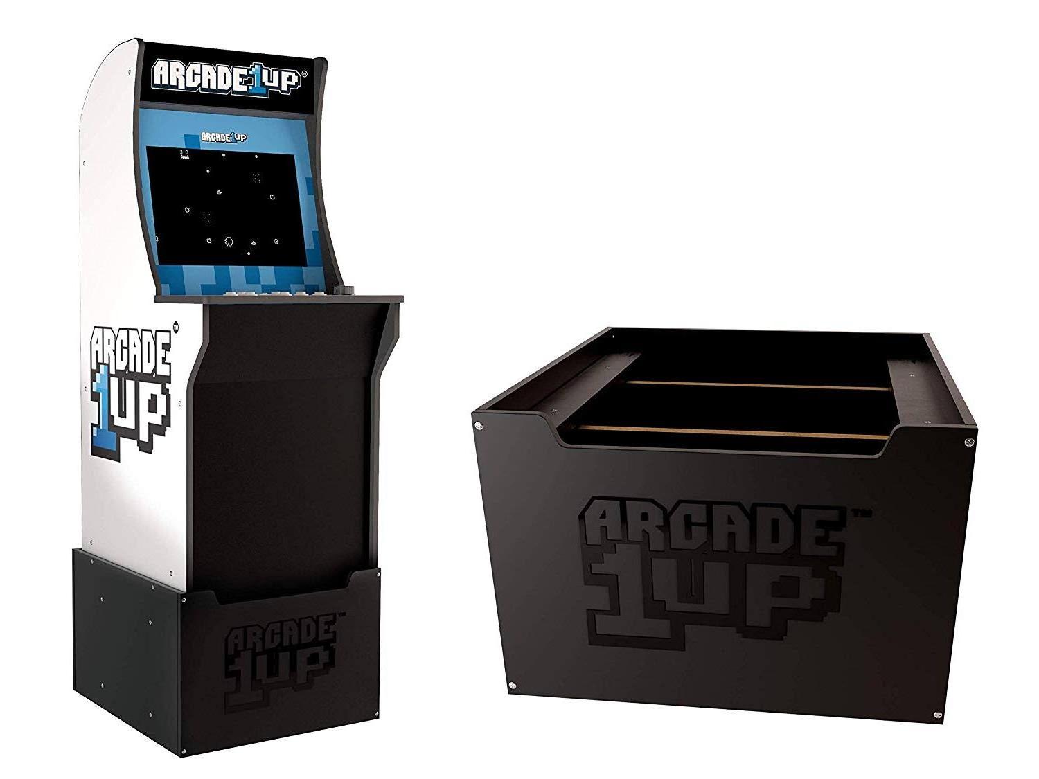 Arcade1UP Wooden Riser - Black, Increases Arcade Height by 1 Foot, Compatible with Arcade1UP Machines, Easy Assembly