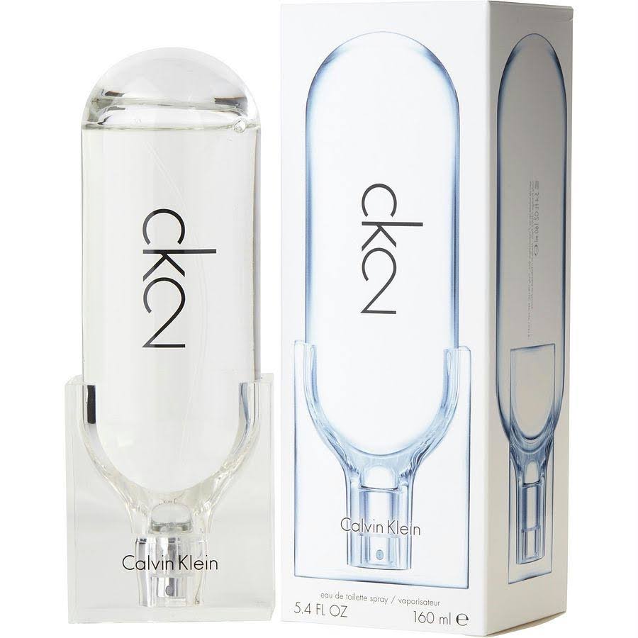 Calvin Klein CK2 Eau de Toilette Spray 5.4 oz - Urban, Woody & Fresh Fragrance