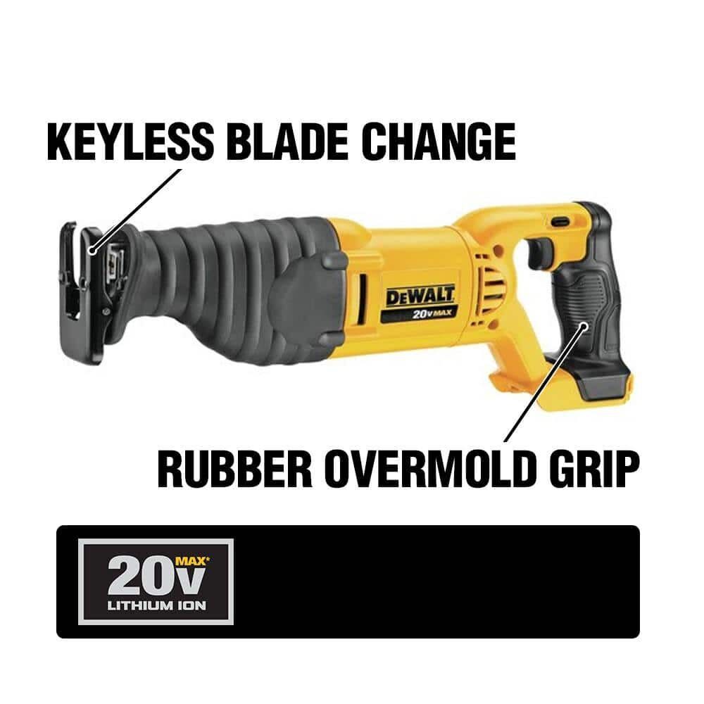 DEWALT 20V MAX 10-Tool Combo Kit with Batteries & Charger - Drill, Impact Driver, Blower, Flashlight, Speaker, Grinder, Saw, Vacuum