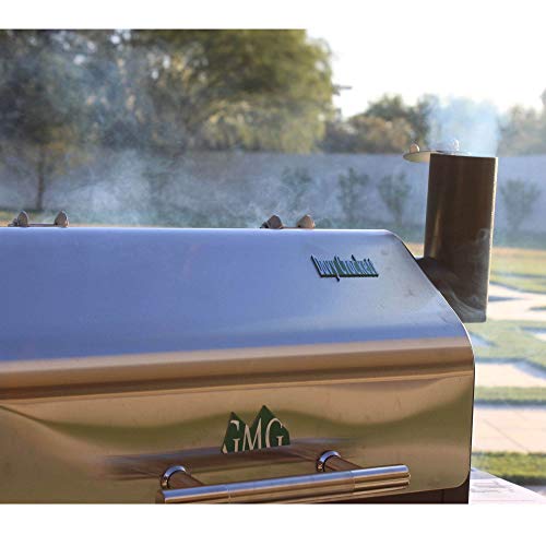 Green Mountain Grills Davy Crockett Portable Wi-Fi Wood Pellet Grill with Meat Probe, Green