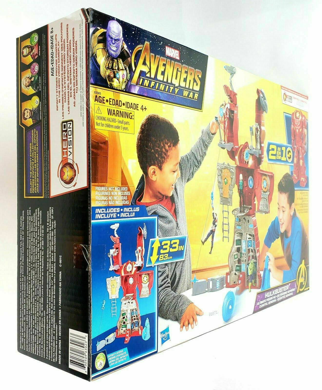 Hasbro Marvel Avengers Infinity War Hulkbuster HQ Playset with Target Tower & Roto-Blade Launcher