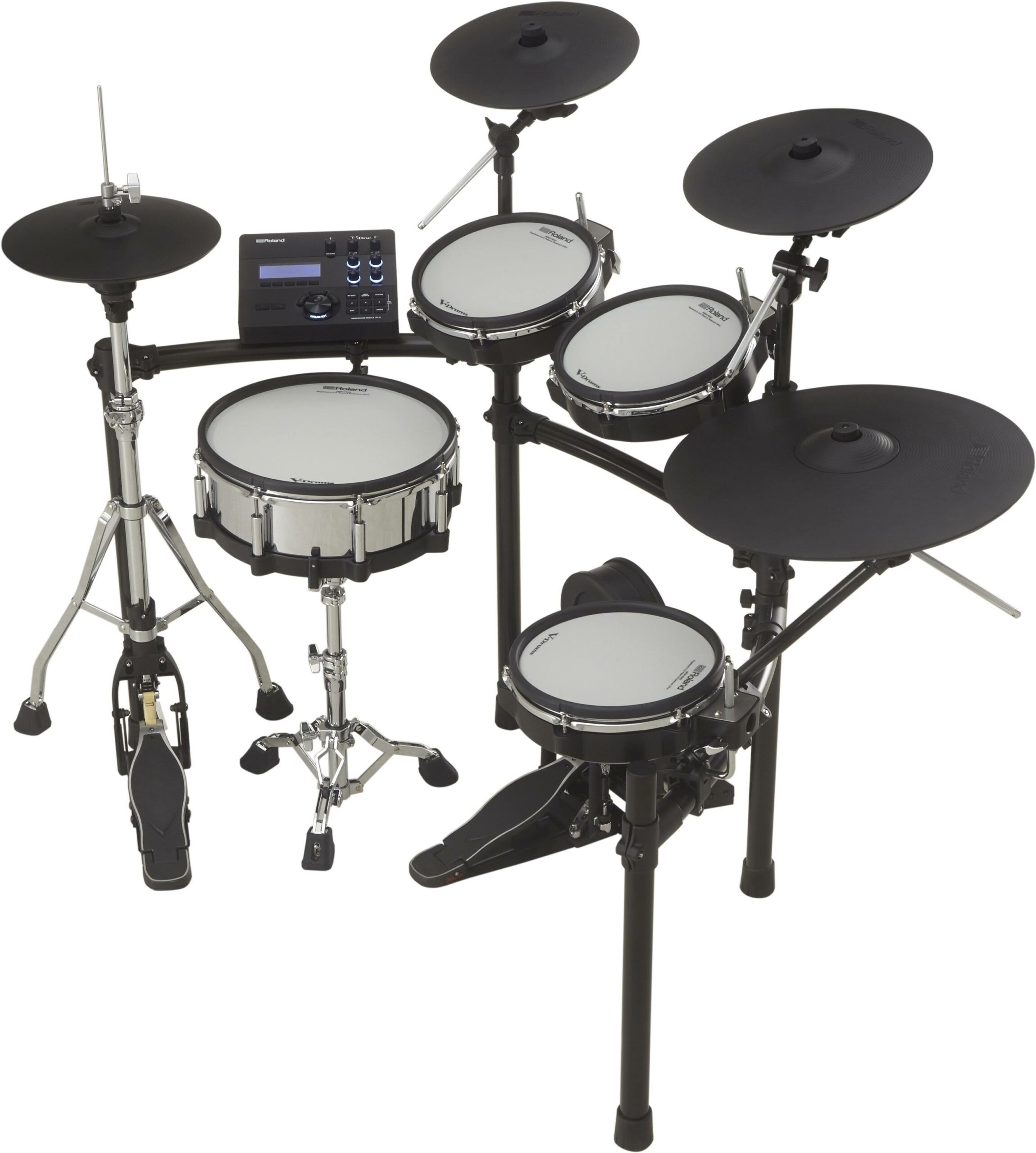Roland TD-27KV V-Drums Electronic Drum Set with Digital Snare and Ride Cymbal
