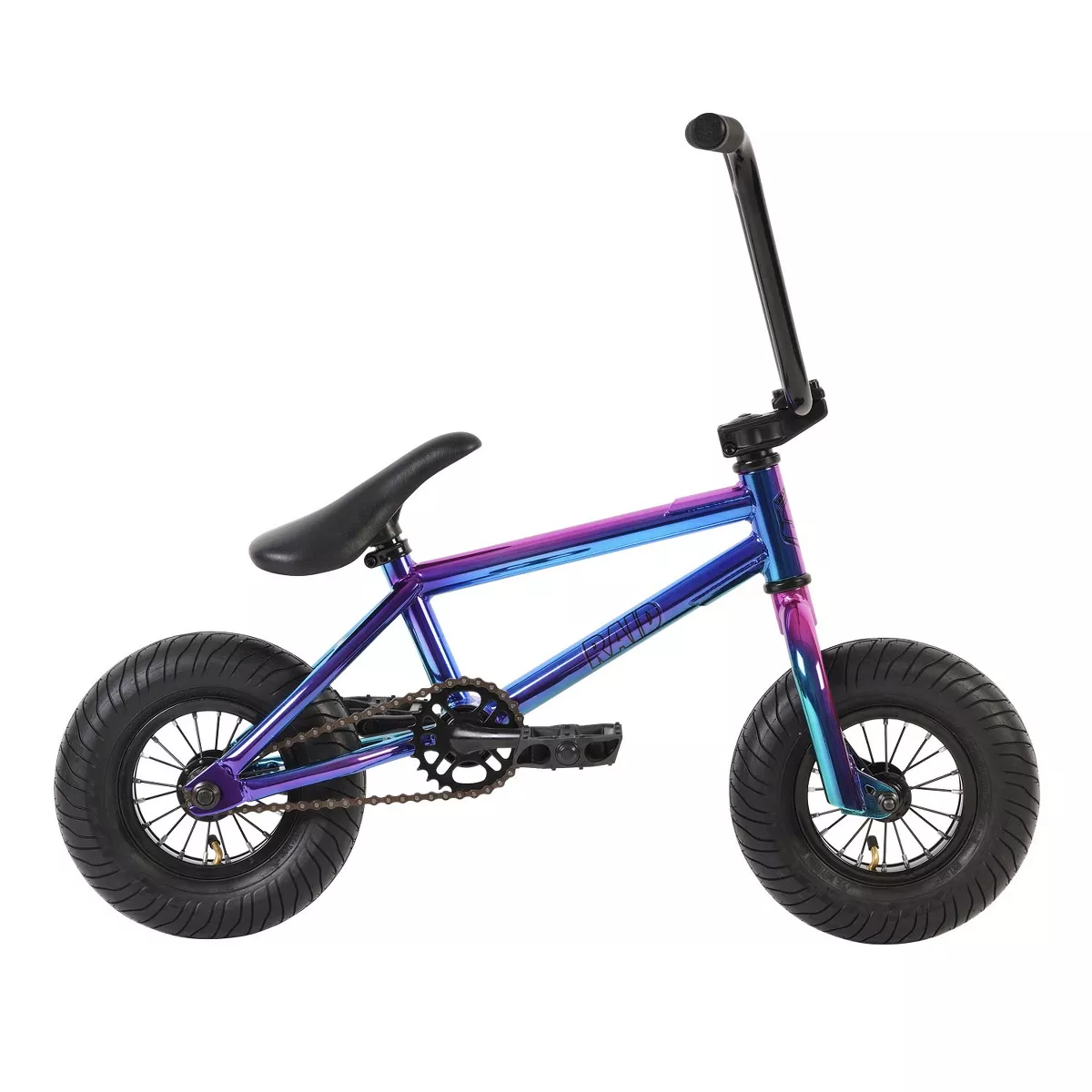 Sullivan Mini BMX Bike - Neo-Chrome Frame, 10" Wheels, 3" Tires, Kids 8+, 2-Year Warranty