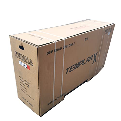 X-PRO Templar X 250cc Dirt Bike, 6-Speed, Zongshen Engine, LED Lights, 21"/18" Alloy Wheels, Manual